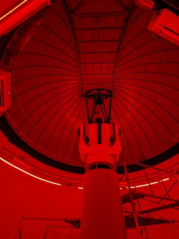 Bruneau Dunes State Park Observatory inside dome